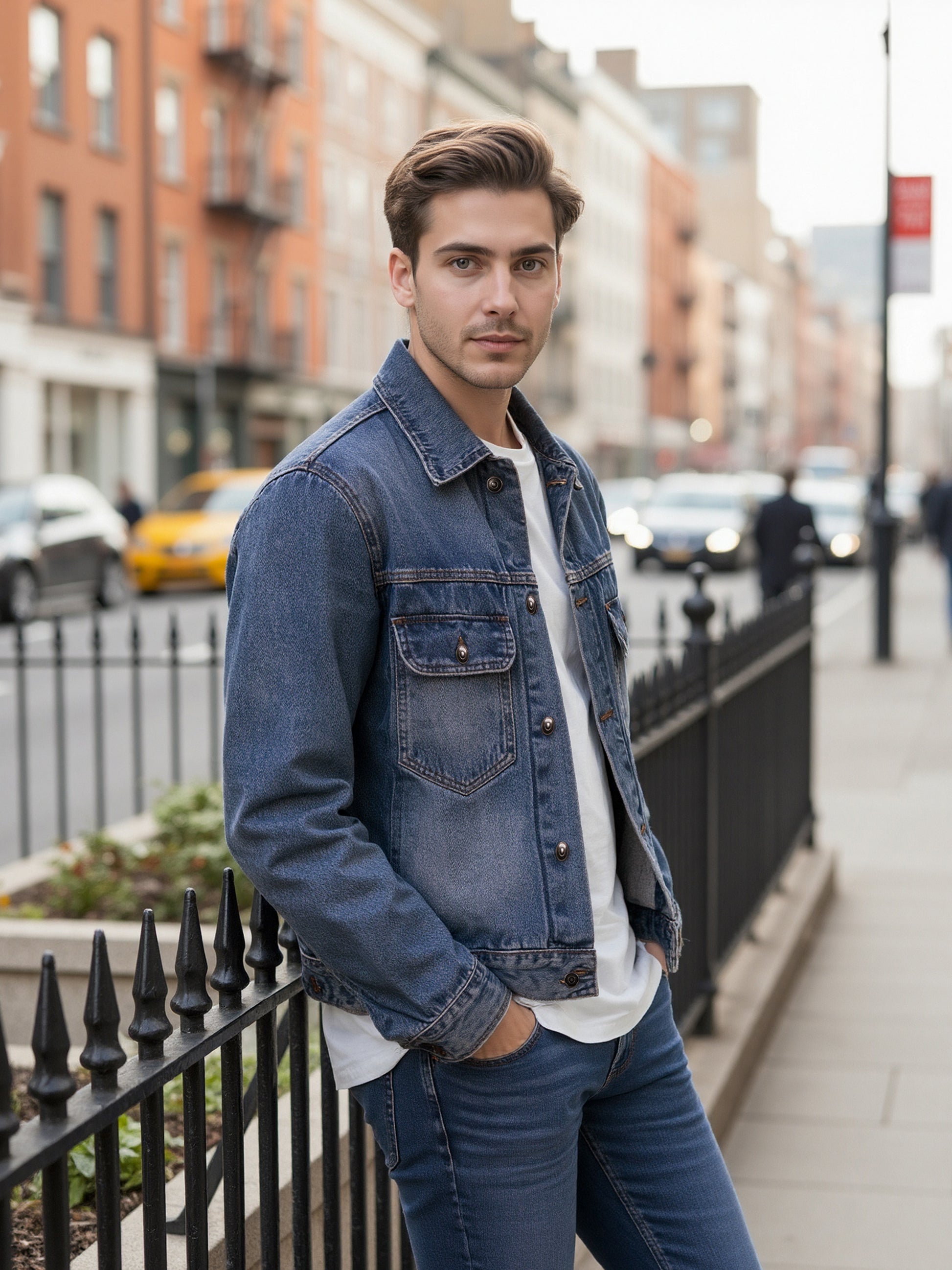 Smart Ways to Style Clean Light Denim for a Standout Men’s Look