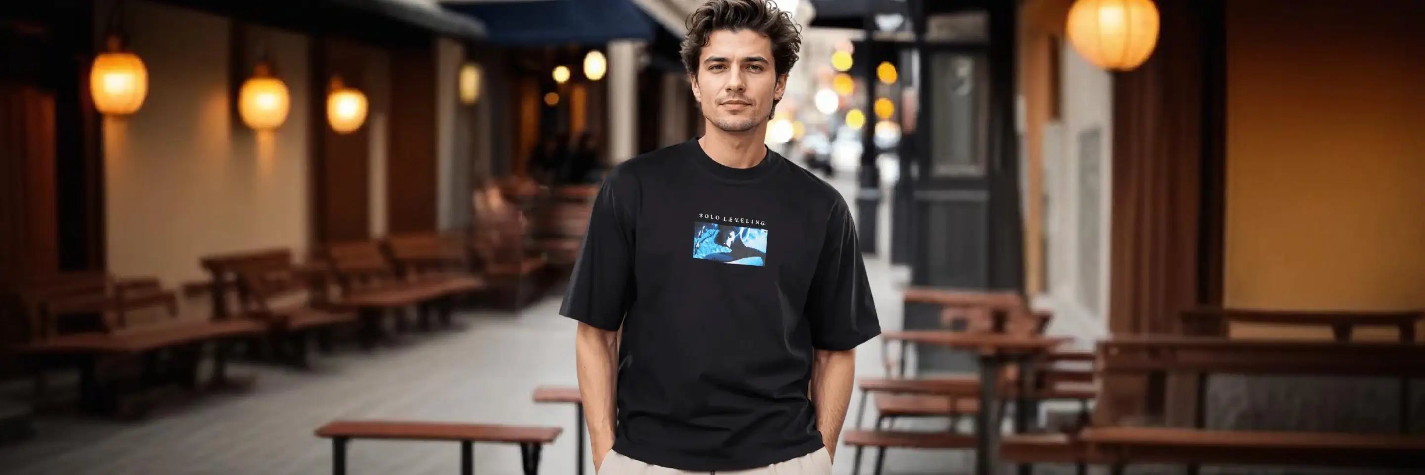 Oversized Solo Leveling Tees: Perfect Streetwear for Sung Jin-Woo Fans