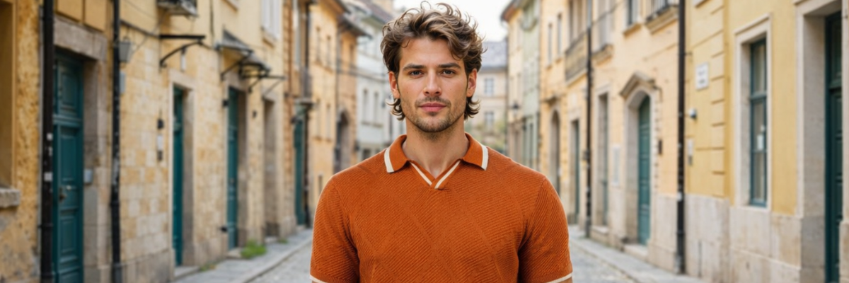 How a Polo Neck Tee Delivers a Refined Look Without Feeling Formal