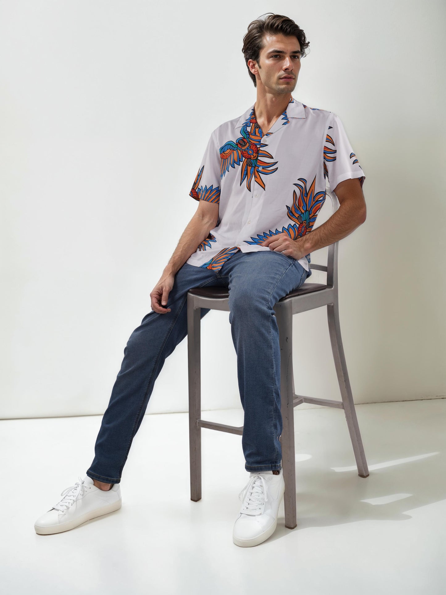 Celio* Cotton Straight Fit Blue Jean