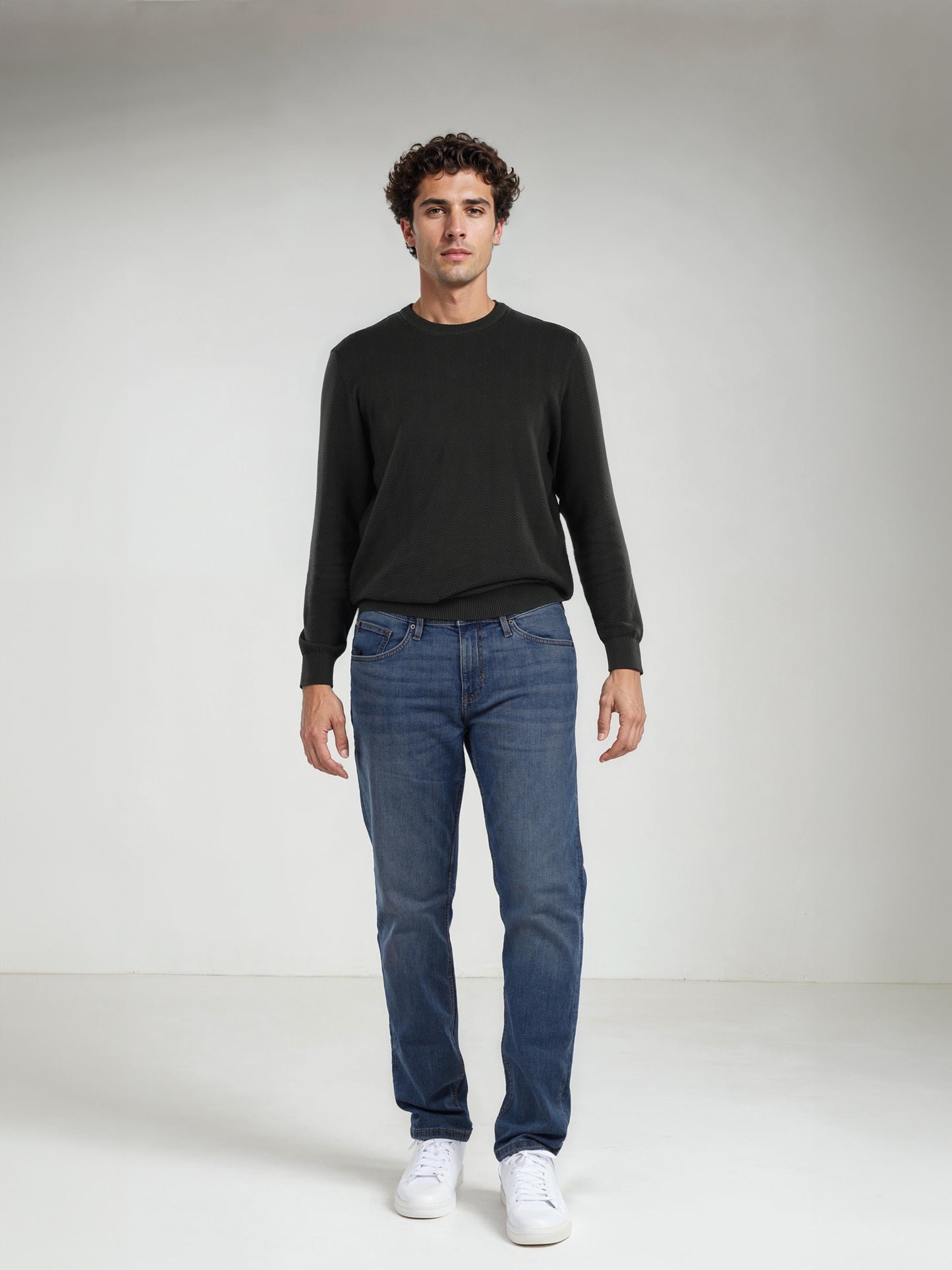Celio* Cotton Straight Fit Blue Jean