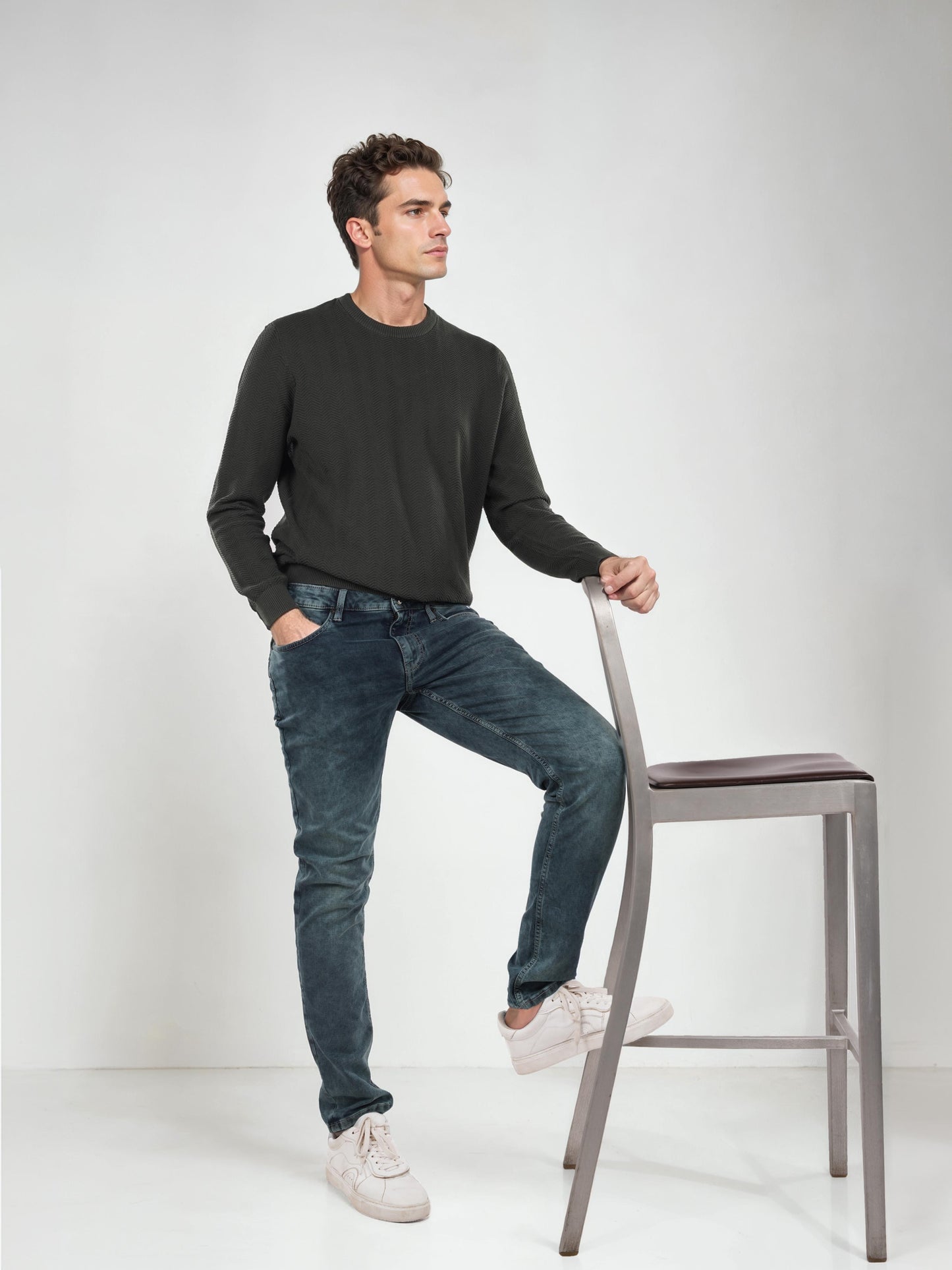 Celio* Cotton Slim Fit Blue Jean