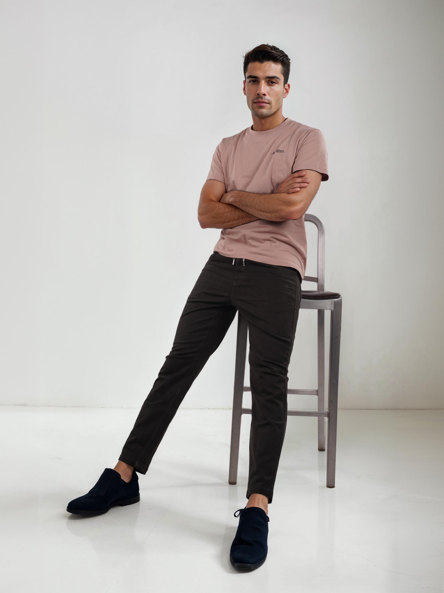 Celio* Cotton Slim Fit Black Jean