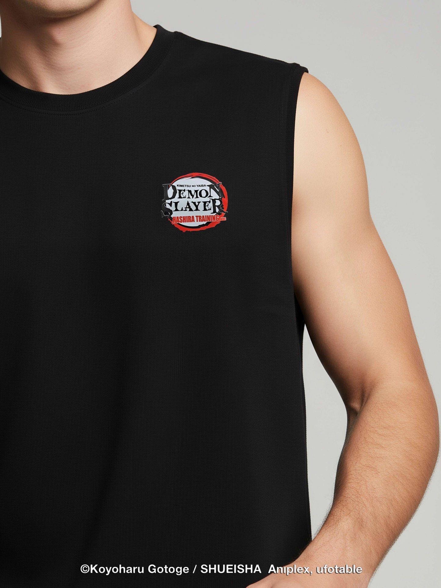 Celio Men Black Printed Oversized Cotton Demon Slayer T-Shirt