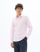 Slim Fit 100% Cotton Formal Shirt - Olive Green