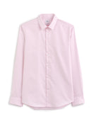 Slim Fit 100% Cotton Formal Shirt - Olive Green