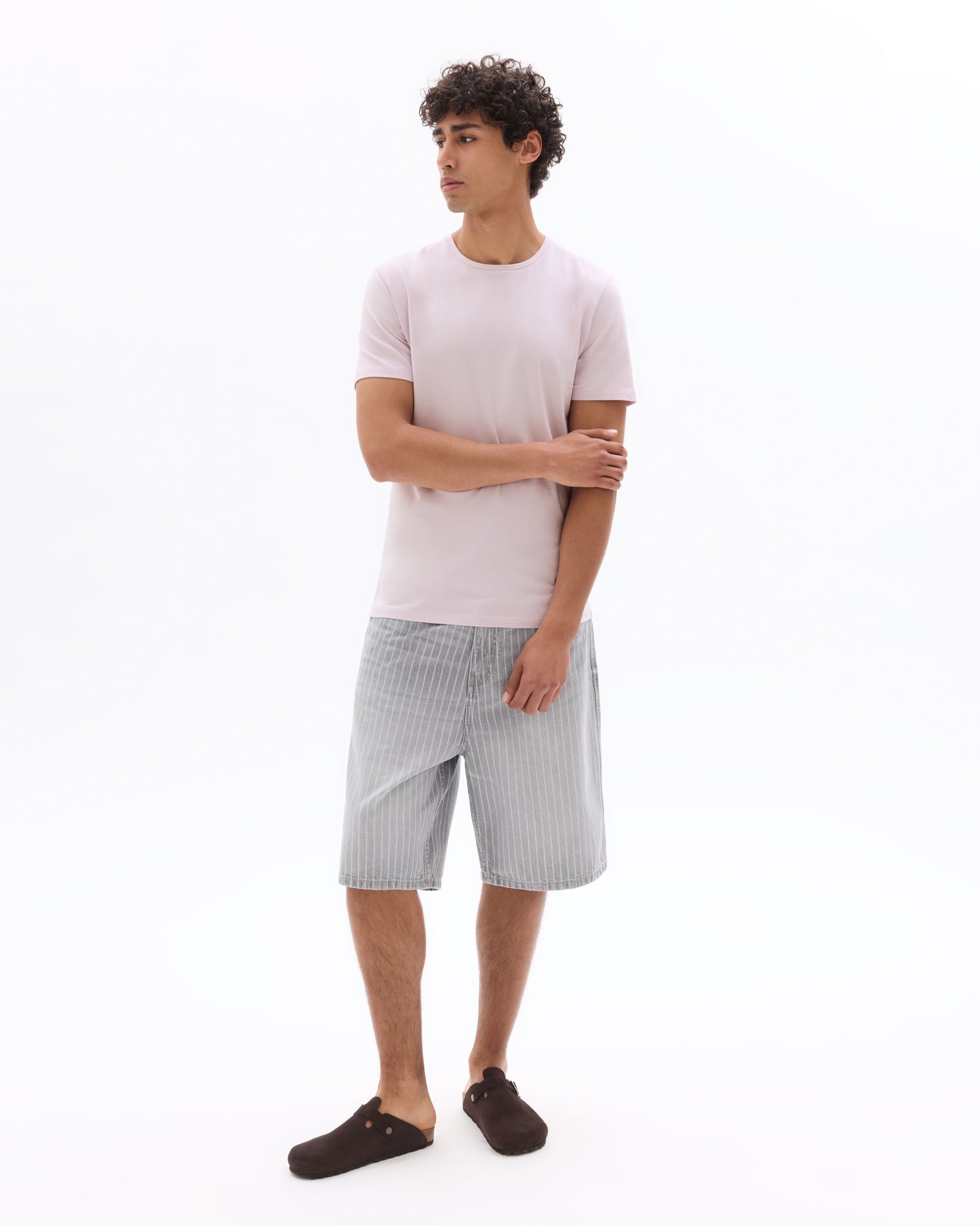 Celio Solid Cotton Purple T-Shirt
