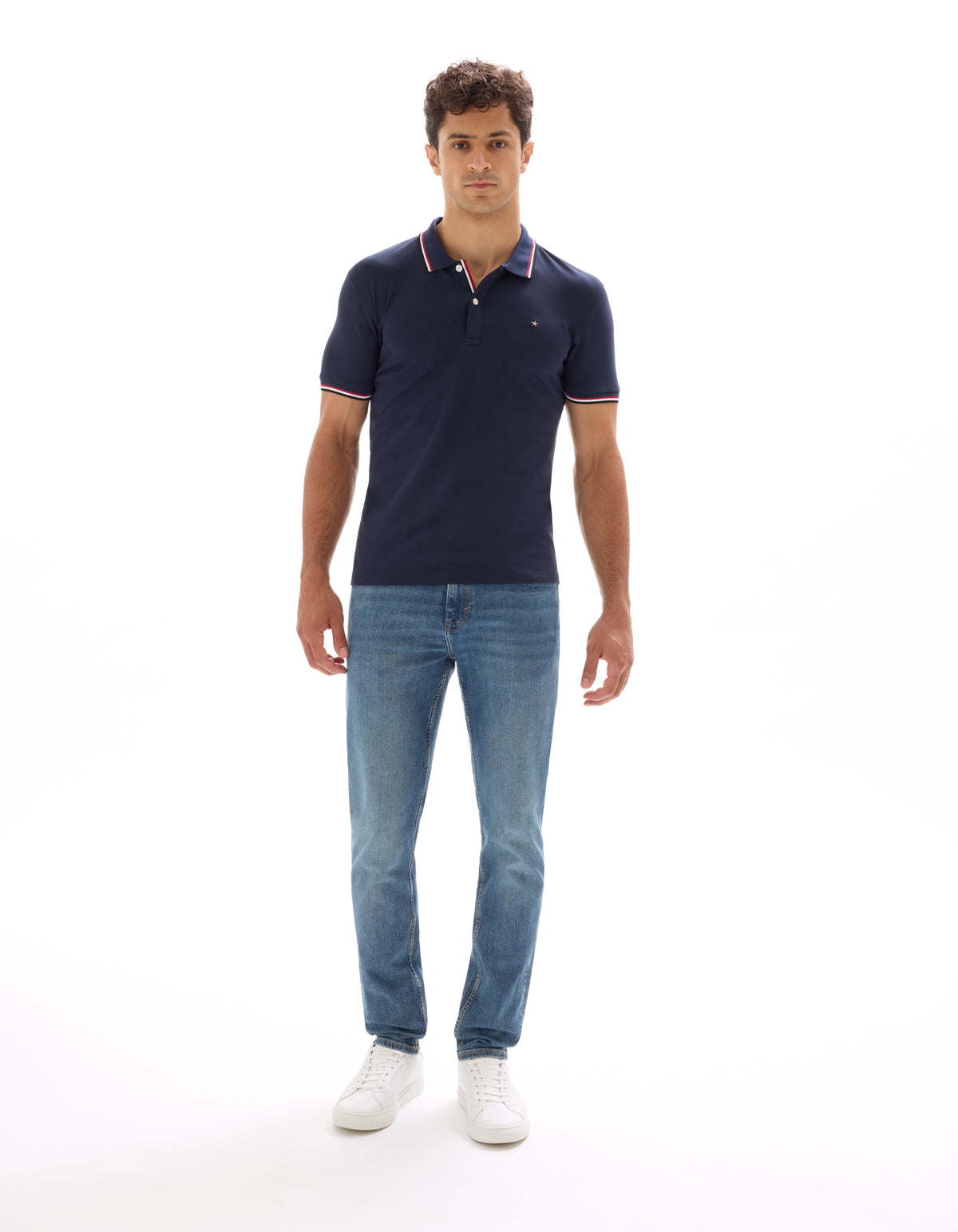 Regular Fit 100% Cotton T-Shirt - Navy Blue