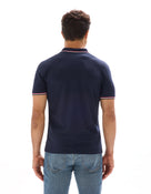 Regular Fit 100% Cotton T-Shirt - Navy Blue