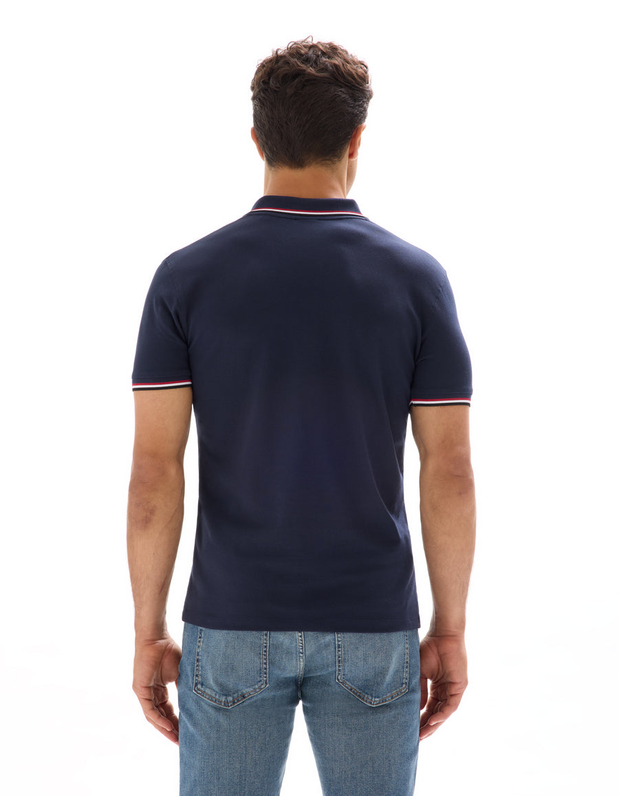 Regular Fit 100% Cotton T-Shirt - Navy Blue