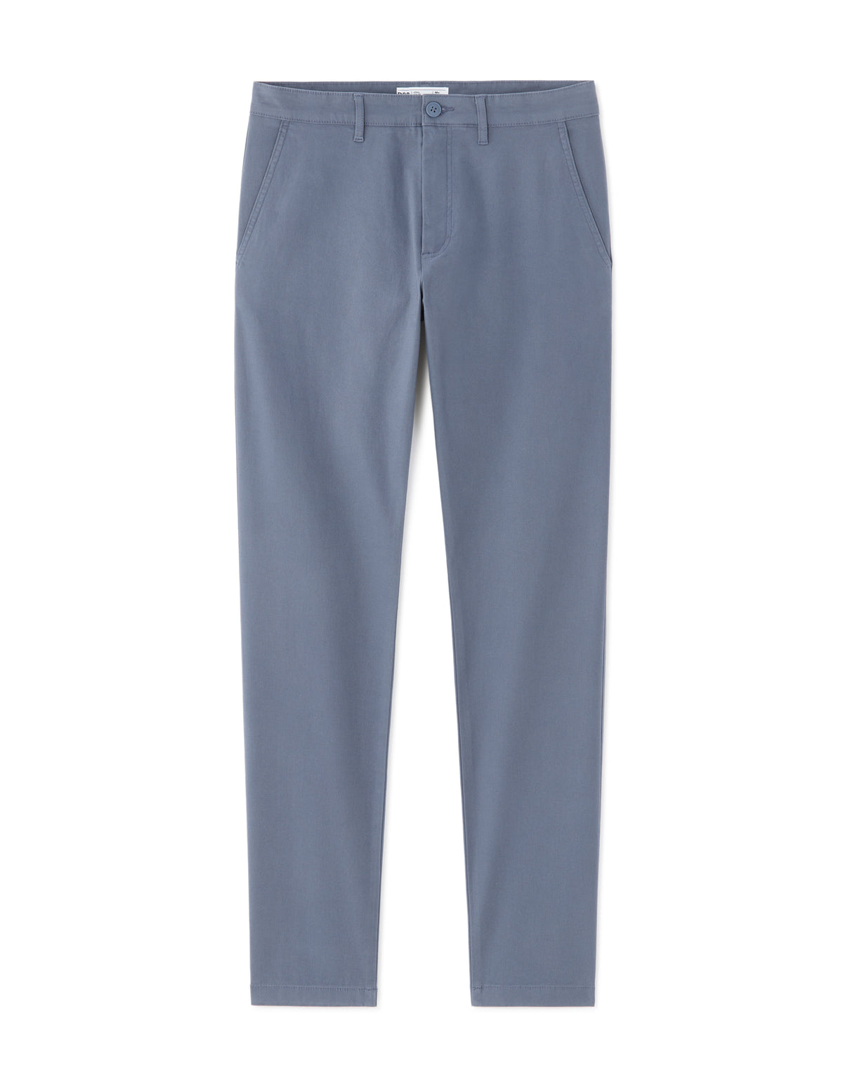 Slim Fit 100% Cotton Solid Formal Trouser - Grey