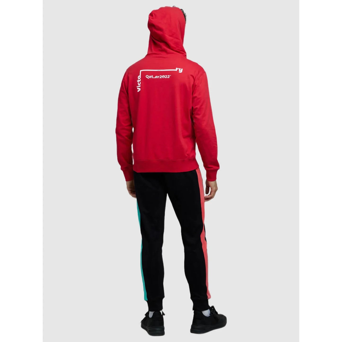 Celio* Fifa Regular Fit Cotton Red Sweatshirt