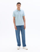 Regular Fit 100% Cotton Polo T-Shirt - Blue