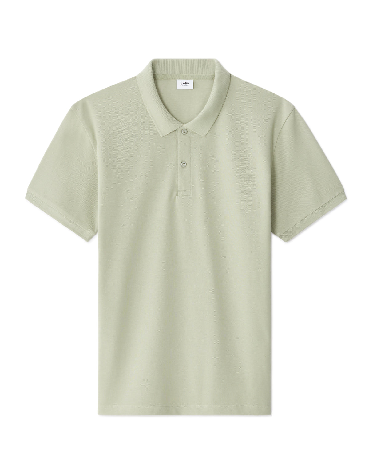 Regular Fit 100% Cotton Polo T-Shirt - Green