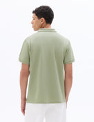 Regular Fit 100% Cotton Polo T-Shirt - Green