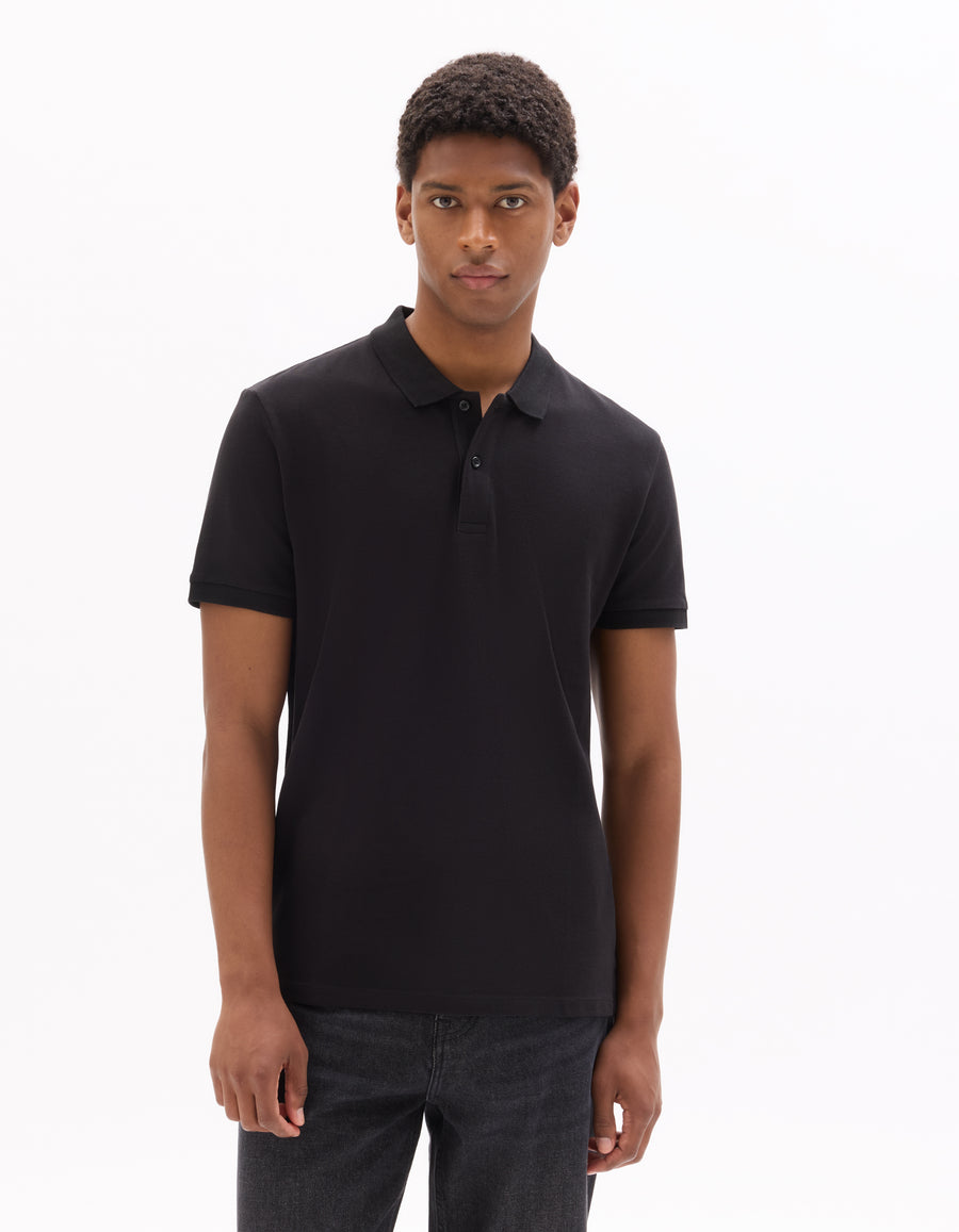 Regular Fit 100% Cotton T-Shirt - Black