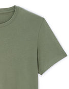 Slim Fit 100% Cotton Crew Neck T-Shirt - Green