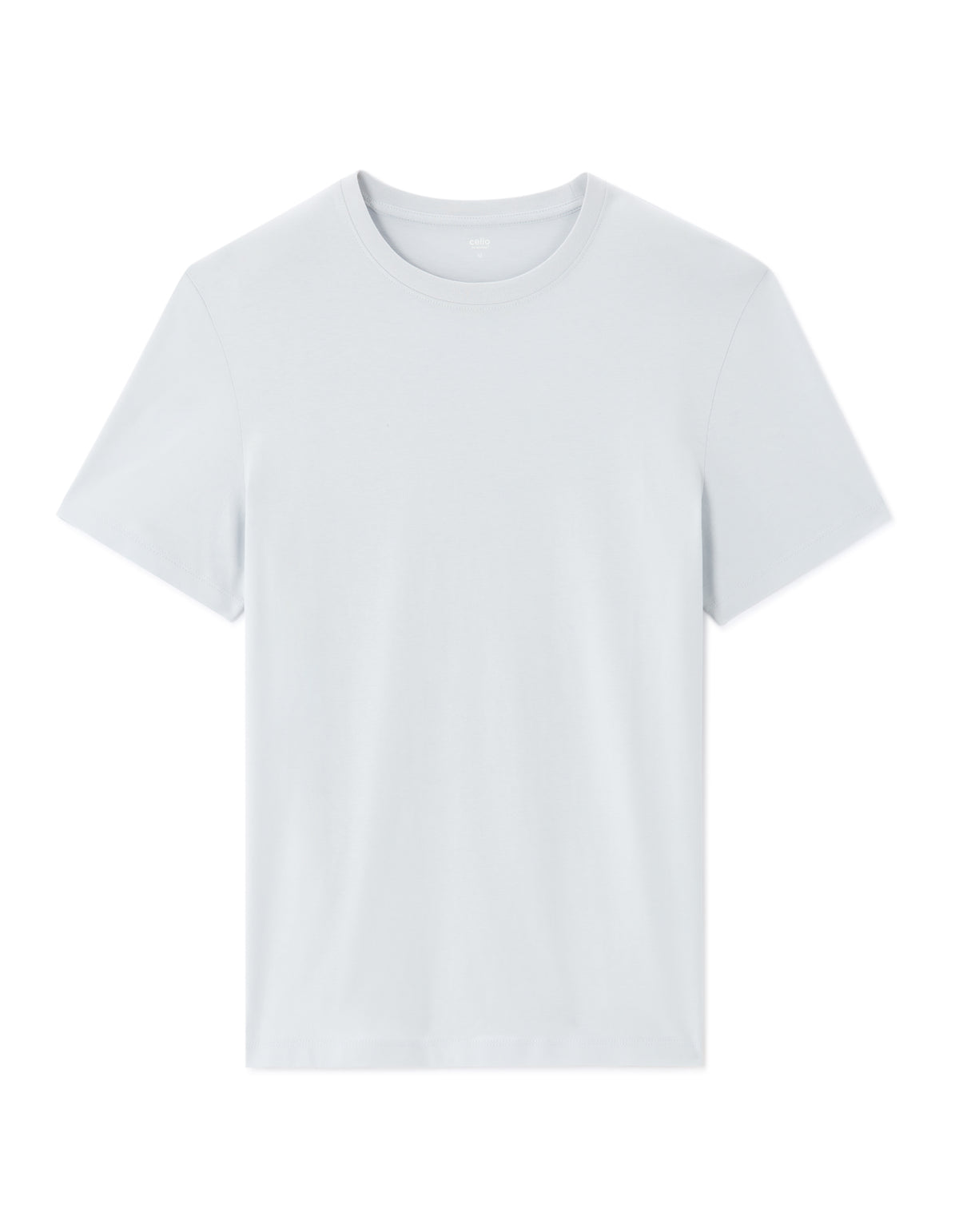 Straight Fit 100% Cotton Solid Crew Neck T-Shirts