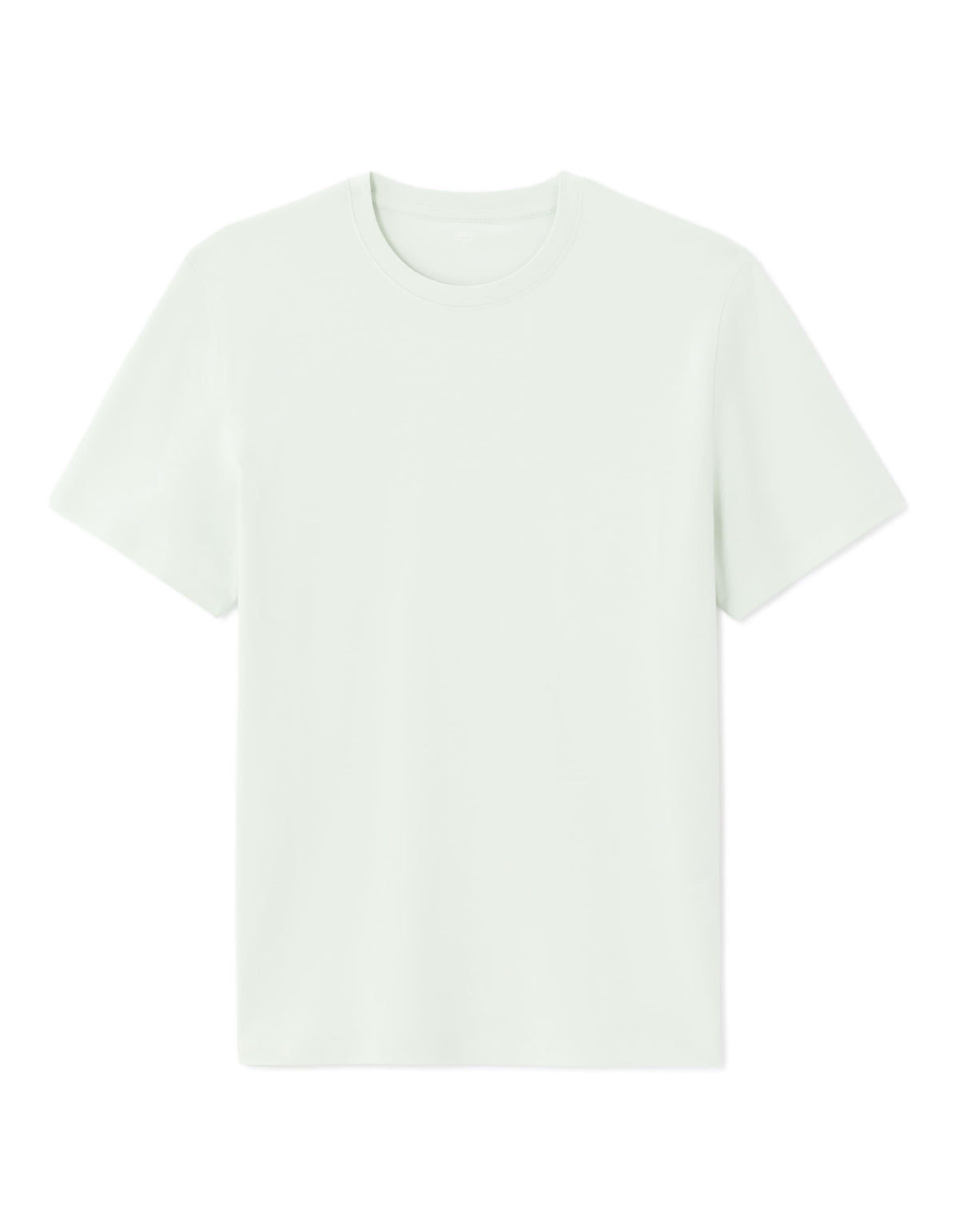 Slim Fit 100% Cotton Crew Neck T-Shirt - Mint Green