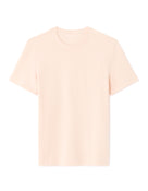Slim Fit 100% Cotton Crew Neck T-Shirt - Orange