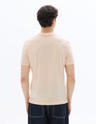 Slim Fit 100% Cotton Crew Neck T-Shirt - Orange