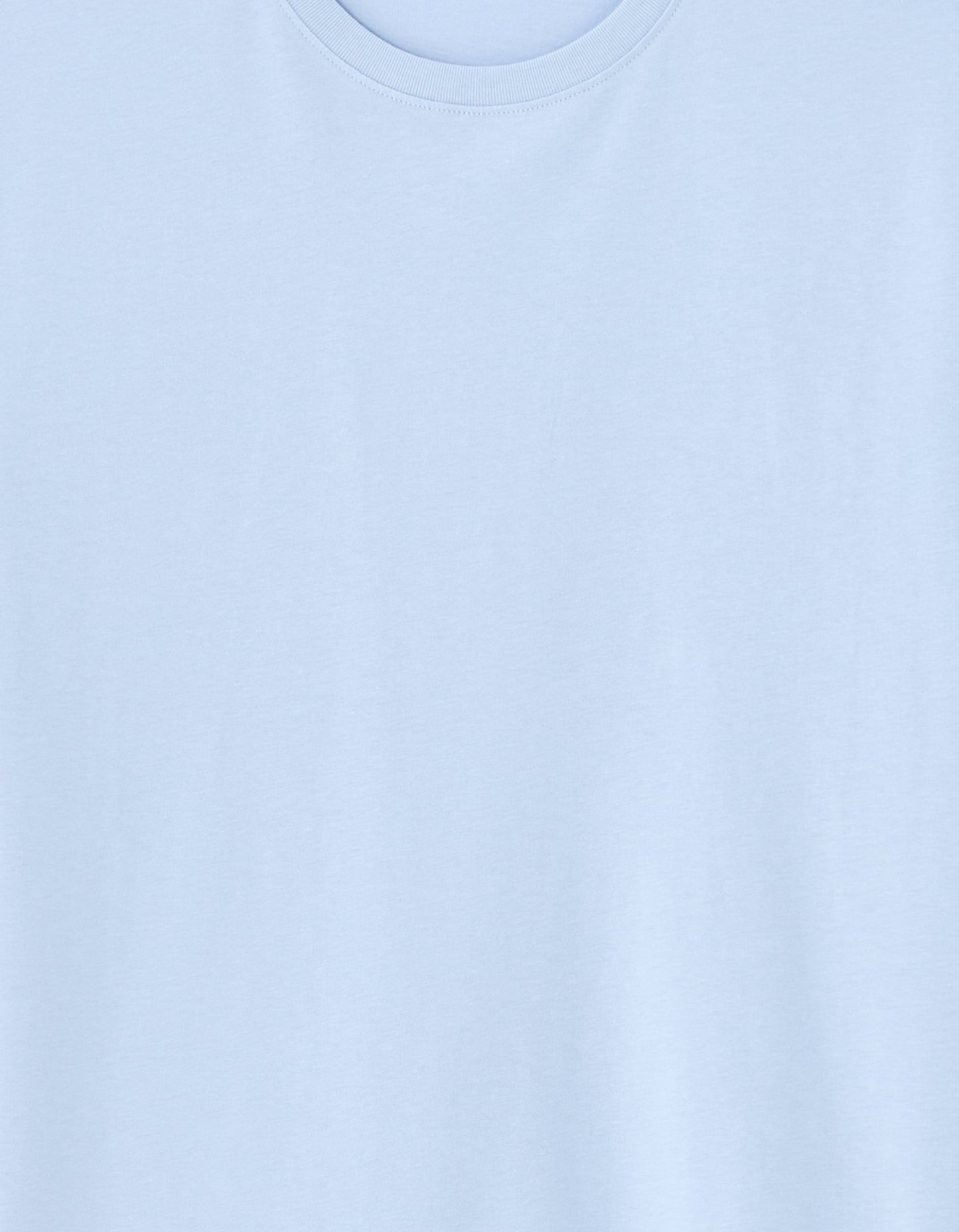Straight Fit 100% Cotton Solid Crew Neck T-Shirts