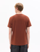 Straight Fit 100% Cotton Crew Neck T-Shirt - Red