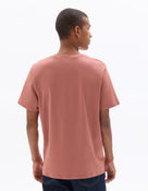 Straight Fit 100% Cotton Crew Neck T-Shirt - Pink