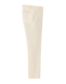 Slim Fit 100% Linen Formal Trousers - Natural