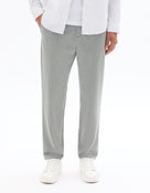 Slim Fit Poly Viscose Trousers - Grey
