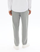 Slim Fit Poly Viscose Trousers - Grey