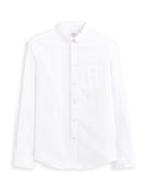 Regular Fit 100% Cotton Spread Collar Shirt - White