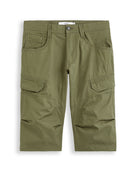 Regular Fit 100% Cotton Shorts - Khaki
