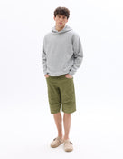 Regular Fit 100% Cotton Shorts - Khaki