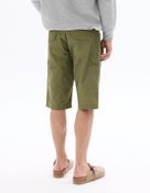 Regular Fit 100% Cotton Shorts - Khaki