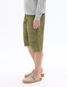 Regular Fit 100% Cotton Shorts - Khaki