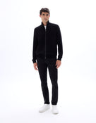 Slim Fit Stretch Cotton Jeans - Black