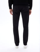 Slim Fit Stretch Cotton Jeans - Black