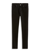 Slim Fit Stretch Cotton Jeans - Black