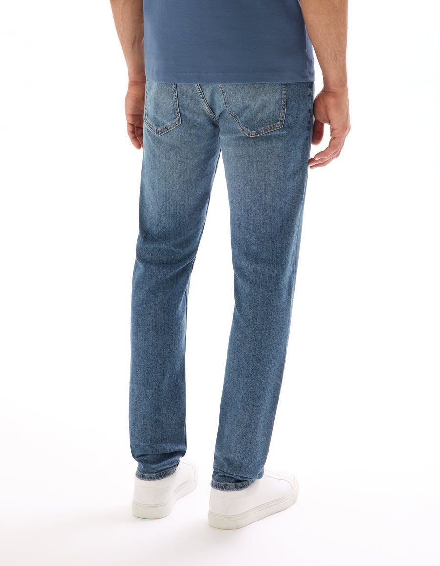 Slim Fit 100% Cotton Jeans - Blue