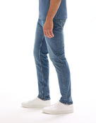 Slim Fit 100% Cotton Jeans - Blue