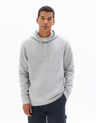 Regular Fit 100% Cotton Hooded Sweatshirt - Grey
