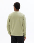 Regular Fit 100% Cotton Round Neck Sweatshirt - Green