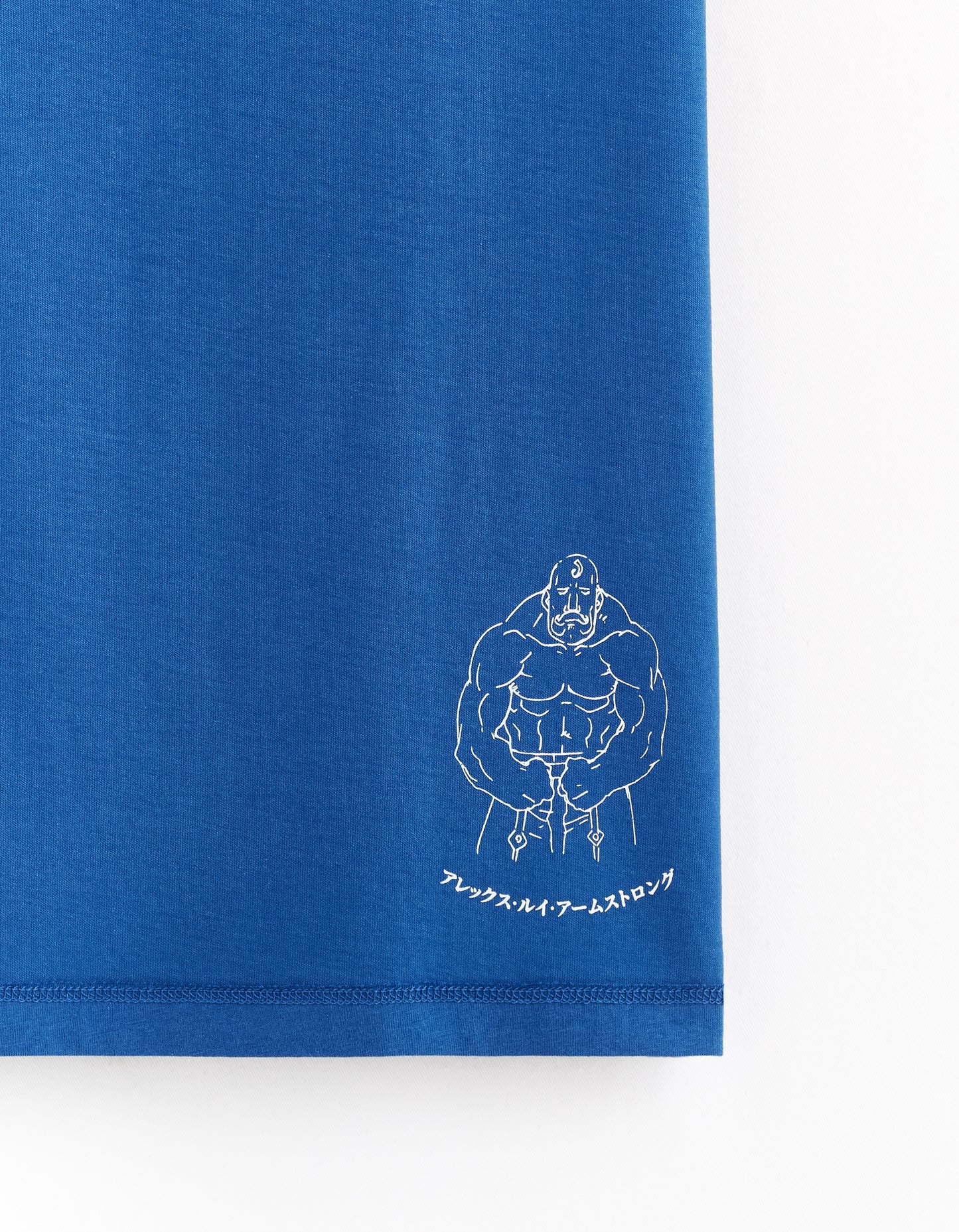 Celio* Fullmetal Alchemist Regular Fit Cotton Blue T-Shirt