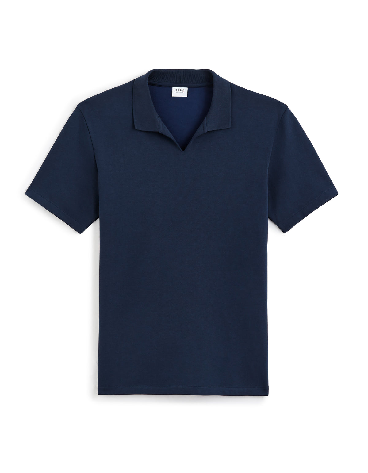 Regular Fit Cotton Blend T-Shirt - Navy Blue