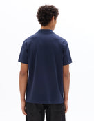 Regular Fit Cotton Blend T-Shirt - Navy Blue