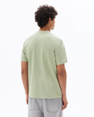 Regular Fit 100% Cotton Mandarin Collar T-Shirt - Light Green