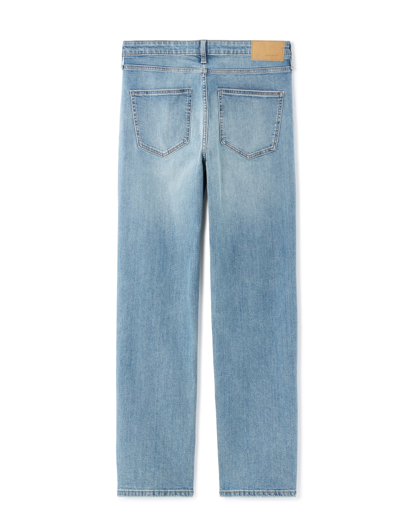 Celio Solid Straight Fit Cotton Blue Jeans