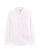 Regular Fit 100% Cotton Spread Collar Shirt - White