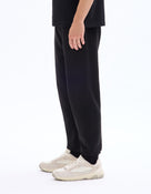 Regular Fit 100% Cotton Trousers - Black